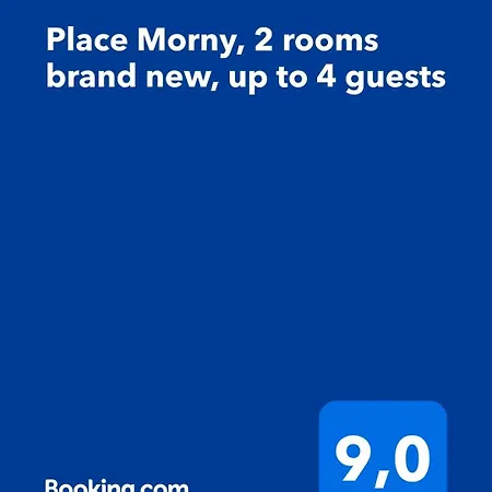 公寓 Place Morny, 2 Brand New, Up To 4 Guests 多维尔